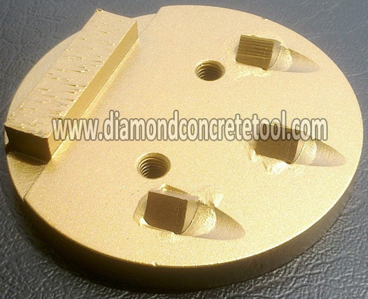 3 Segments PCD Grinding Plates