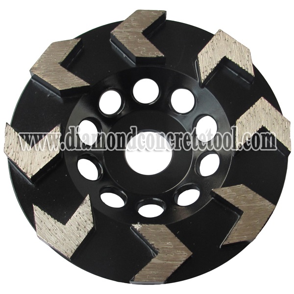 Arrow Segment Diamond Cup Wheels