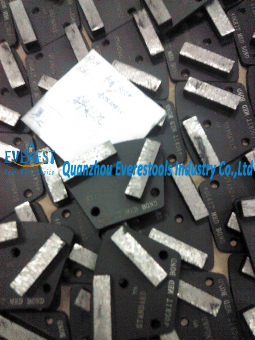 diamond concrete plate